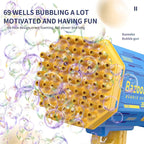 مسدس صنع الفقاعات الأوتوماتيكي