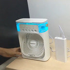DLC Cooling Fan With Ice - Personal Portable Ice Mist Fan