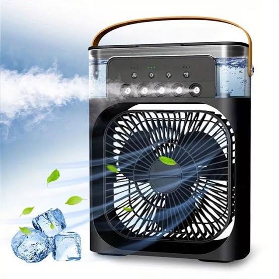 DLC Cooling Fan With Ice - Personal Portable Ice Mist Fan