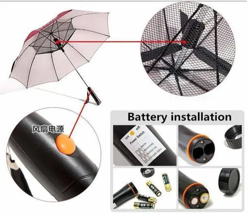 Fan Umbrella
